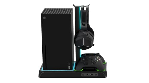 DLX LED Twin Charging Tower Wi...& Game Storage (Xbox Series X) - down 14.29% (£5.00) to £29.99 from £34.99