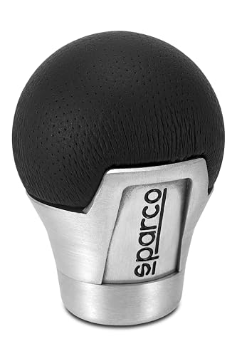 Sparco Manual Gear Shift Knob Roma Black/Grey Universal - down 48.89% (£27.72) to £28.98 from £56.70
