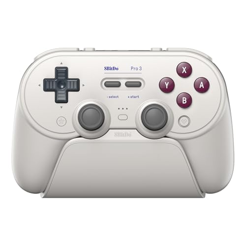 8BitDo Pro 3 Bluetooth Control..., SteamOS, Android - G Classic - down 43.79% (£26.27) to £33.72 from £59.99