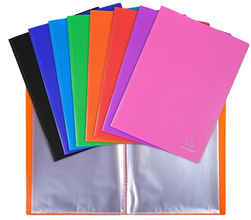 Exacompta - Ref 8860E - Box of...ylene Cover - Assorted Colours - down 52.89% (£34.90) to £31.09 from £65.99