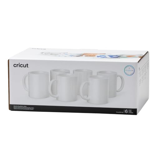Cricut Blank Mugs White 355ml ...ug Press Infusible Ink 2008942 - down 20.01% (£3.90) to £15.59 from £19.49