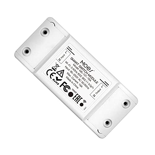 MOES WiFi DIY Smart Light Switch Module, 16A Breaker - down 15.01% (£1.80) to £10.19 from £11.99