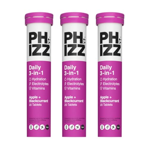 Phizz Electrolytes, Multivitam...egan, Vegetarian & Low Calorie - down 20.00% (£3.00) to £12.00 from £15.00