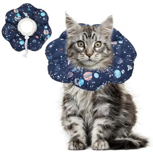 ComSaf Cat Cone Collar Soft, P...king Wounds, Not Block Vision… - down 50.12% (£8.63) to £8.59 from £17.22