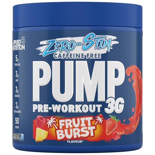 Applied Nutrition Pump Zero Pr...g - 25 Servings) (Fruit Burst) - down 19.99% (£3.10) to £12.41 from £15.51