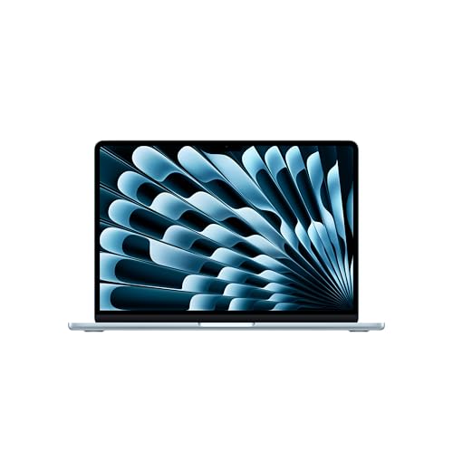 Apple 2025 MacBook Air 13-inch...age Camera, Touch ID; Sky Blue - down 10.12% (£90.00) to £799.00 from £889.00