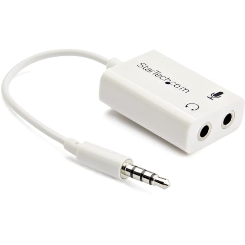 StarTech 3.5mm 4 Position Mic ...adphone Splitter (MUYHSMFFADW) - down 13.06% (£0.44) to £2.93 from £3.37