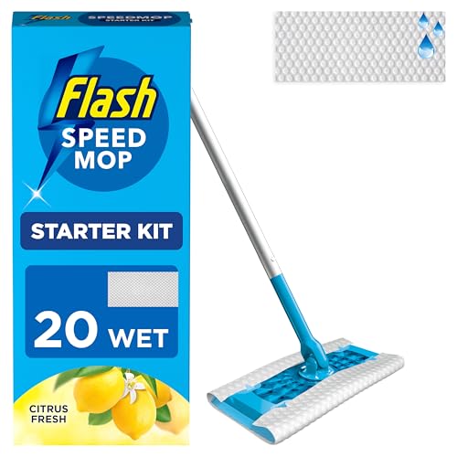 Flash Speedmop Floor Cleaner S... (1 Mop, 20 Wet Floor Refills) - down 59.86% (£19.39) to £13.00 from £32.39