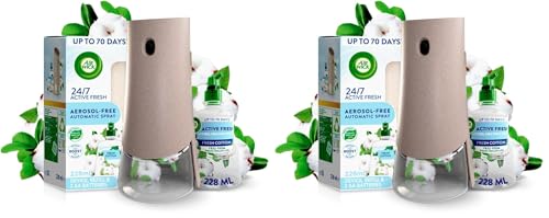 Airwick Aerosol-Free Automatic... & 1 Refill, 228ml (Pack of 2) - down 43.79% (£9.35) to £12.00 from £21.35