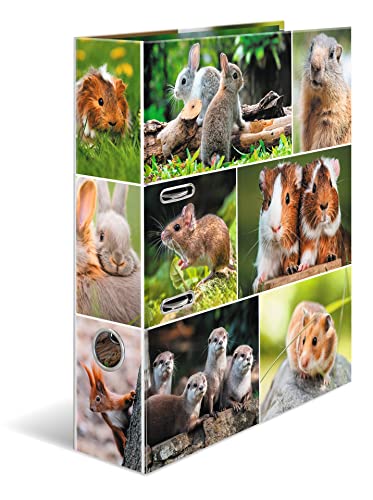 HERMA Lever Arch File Animal W...ne, with Inner Print, 1 Folder - down 48.82% (£6.40) to £6.71 from £13.11