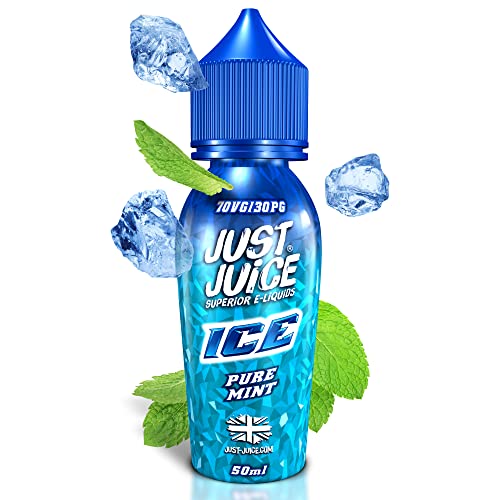 Just Juice Menthol Vape Liquid... Fruity E Liquid Pure Mint Ice - down 27.10% (£3.42) to £9.20 from £12.62