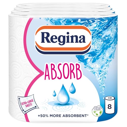 Regina Absorb Kitchen Towels –...s XXL Products, Easy Open Pack - down 15.10% (£1.51) to £8.49 from £10.00
