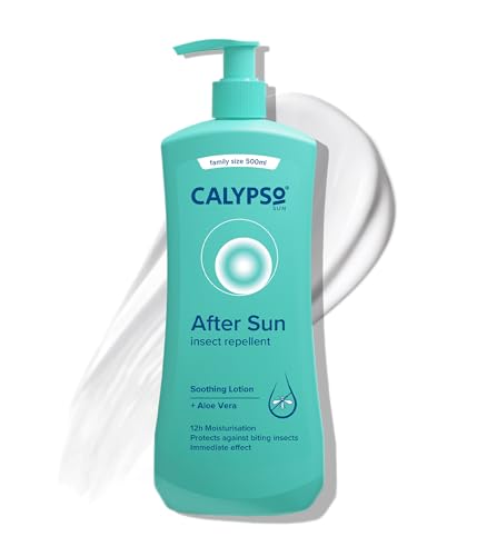 Calypso After Sun with insect Repellent | 500ml - down 44.62% (£2.57) to £3.19 from £5.76