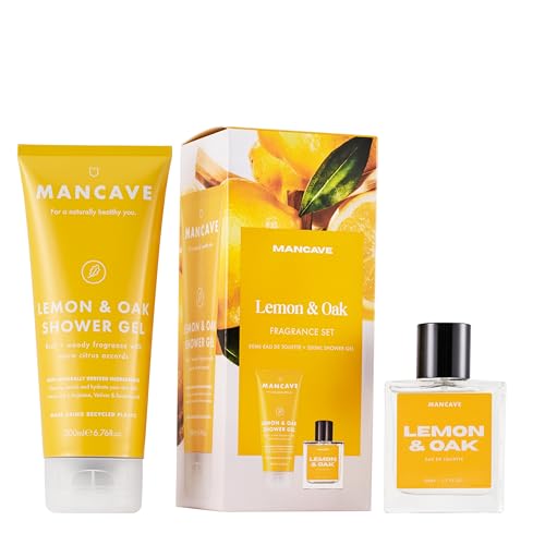 ManCave Lemon & Oak Men's Frag...Perfume Set, Fragrance for him - down 33.15% (£5.35) to £10.79 from £16.14