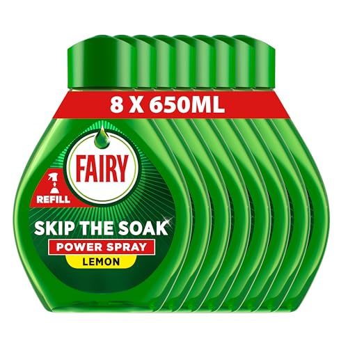 Fairy Skip the Soak Dish Power...Spray, Fast & Effortless Clean - down 15.00% (£4.50) to £25.50 from £30.00