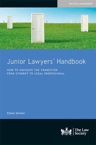 Junior Lawyers' Handbook - down 10.00% (£2.20) to £19.81 from £22.01