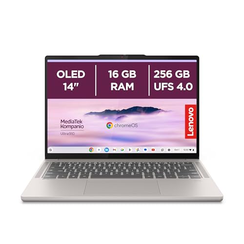Lenovo Chromebook Plus Gen 10 ... Wi-Fi 7 | ChromeOS | Seashell - down 11.69% (£70.00) to £529.00 from £599.00