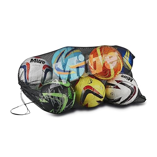 Mitre Mesh Ventilated Football...ack | Holds 10 Balls Ball Sack - down 43.68% (£3.49) to £4.50 from £7.99