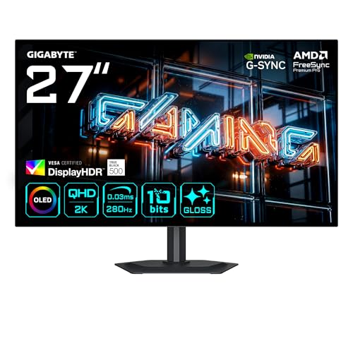 Gigabyte MO27Q28GR 27” Glossy ...500, HDMI 2.1, Displayport 1.4 - down 18.18% (£99.96) to £449.99 from £549.95