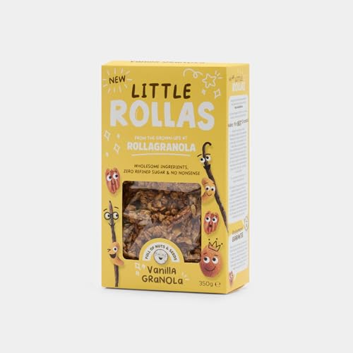 Rollagranola - Kids Granola, V...our by Little Rollas 350g Pack - down 9.85% (£0.32) to £2.93 from £3.25