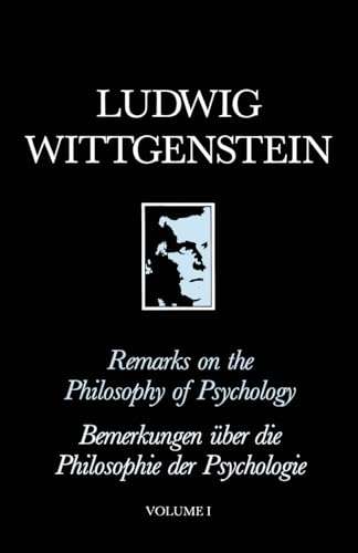 Remarks on the Philosophy of Psychology, Vol.1 - down 31.76% (£6.51) to £13.99 from £20.50