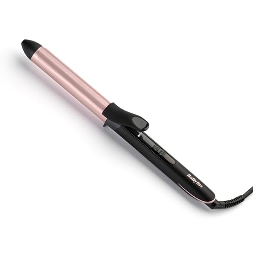 Babyliss Rose-Quartz 25mm Curl...ural Curls & Waves, Pink C451U - down 28.60% (£10.01) to £24.99 from £35.00
