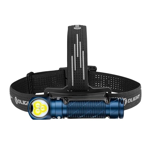 OLIGHT Perun 3 Headlamp 3000 L...s and Outdoors (Midnight Blue) - down 30.00% (£27.00) to £62.99 from £89.99