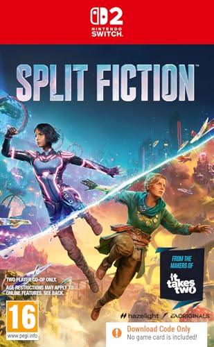 Split Fiction Switch 2 | Code In A box | VideoGame | English - down 17.70% (£4.42) to £20.55 from £24.97