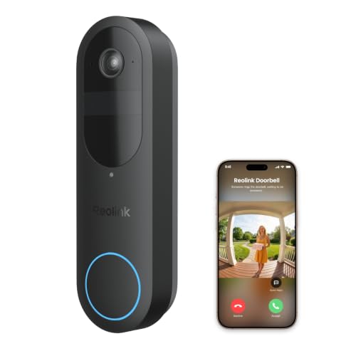 Reolink Video Doorbell (2nd Ge...Local Storage, Live Video Call - down 14.29% (£20.00) to £119.99 from £139.99