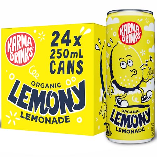 Karma Drinks Lemony Lemonade -...ks, Fairtrade, Organic & Vegan - down 24.09% (£6.49) to £20.45 from £26.94