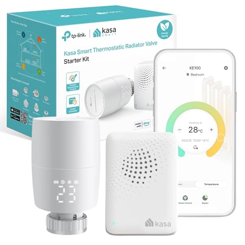 TP-Link Kasa Smart Thermostat ..., Easy installation(KE100 KIT) - down 32.31% (£12.92) to £27.07 from £39.99