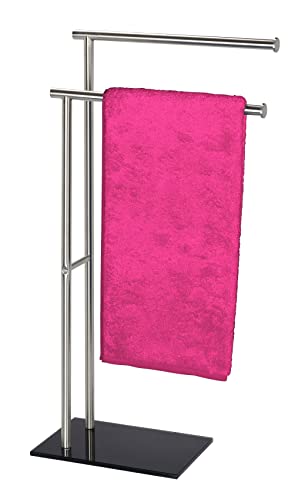 WENKO 20390100 Towel stand Lim...el, 41 x 79 x 20 cm, Satinised - down 9.99% (£2.08) to £18.75 from £20.83