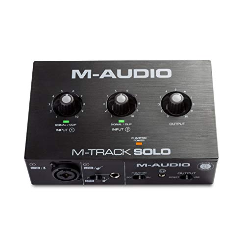 M-AUDIO M-Track Solo USB Audio...Plus a Software Suite Included - down 11.11% (£4.00) to £32.00 from £36.00