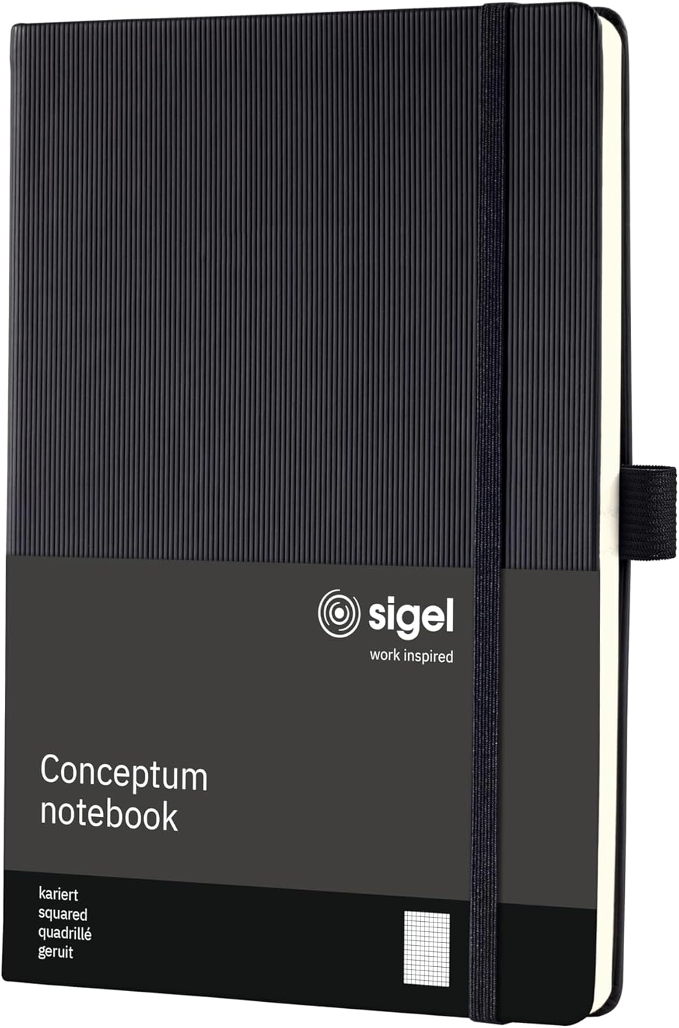 SIGEL CO121 Premium Notebook s..., hardcover, Black - Conceptum - down 9.99% (£0.79) to £7.12 from £7.91