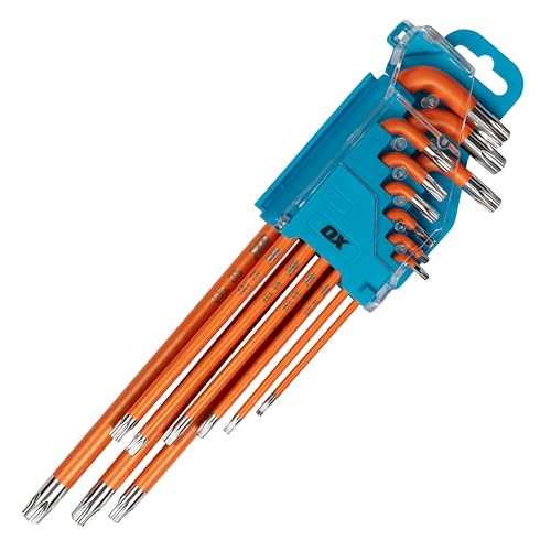 OX Pro Tamperproof Torx Key Se... S2 Steel | Professional Grade - down 34.34% (£4.44) to £8.49 from £12.93