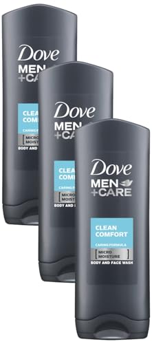 DOVE MEN + CARE CLEAN COMFORT BODYWASH 250ML (Pack of 3) - down 23.50% (£1.65) to £5.37 from £7.02
