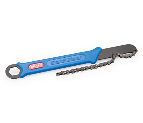 Park Tool SR-18.2 Sprocket Remover/ Chain Whip Tool, Blue - down 39.37% (£12.79) to £19.70 from £32.49