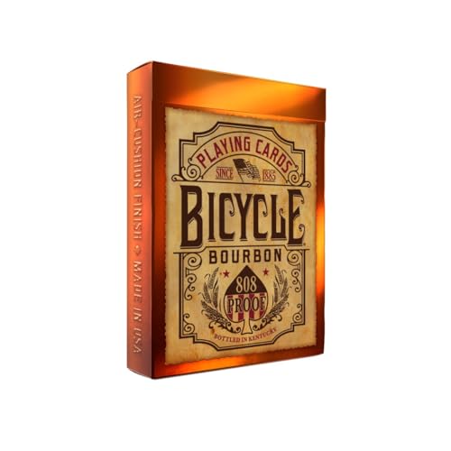 Bicycle Bourbon Playing Cards,...Handling & Durability, Roasted - down 15.64% (£1.25) to £6.74 from £7.99