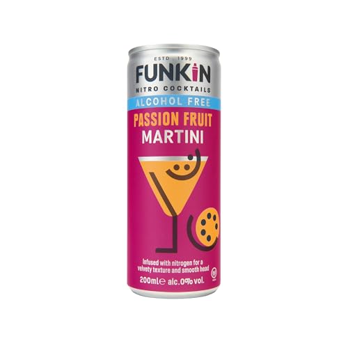 FUNKIN Cocktails Ready to Drin...& Tropical | 200ml, Pack of 12 - down 30.20% (£7.14) to £16.50 from £23.64