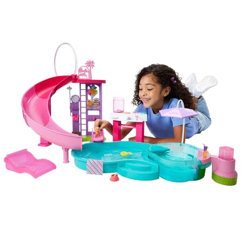 Barbie Dream Pool Playset and Themed Accessories - down 33.35% (£18.34) to £36.66 from £55.00