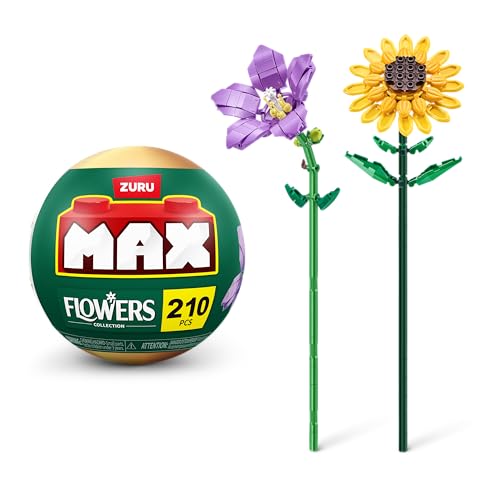 Max Build More Premium Flowers...Toy Collectible Mini's by ZURU - down 35.04% (£2.80) to £5.19 from £7.99