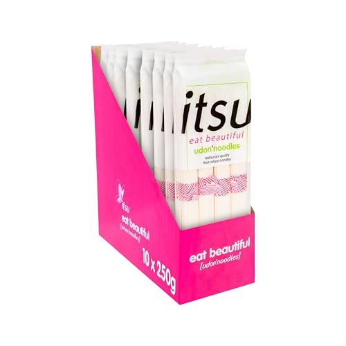 itsu Udon Noodles 250g | Resta...oups & Stir-Fries | Pack of 10 - down 31.03% (£4.50) to £10.00 from £14.50
