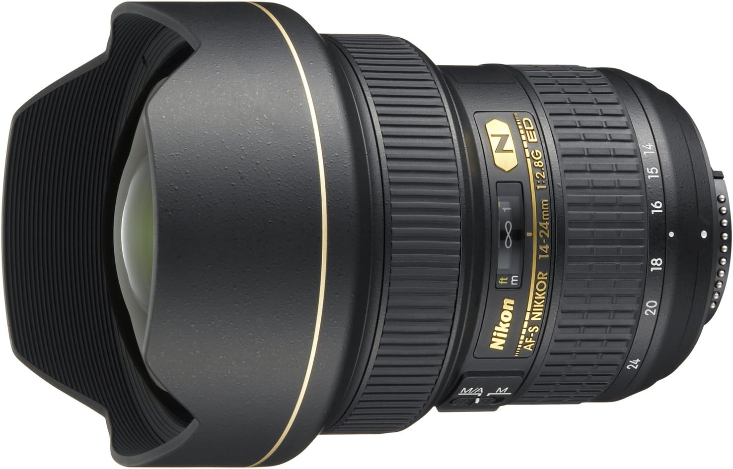 Nikon Lens Nikkor AF-S 14-24mm f/2.8G ED, Black - down 10.00% (£110.29) to £992.58 from £1,102.87