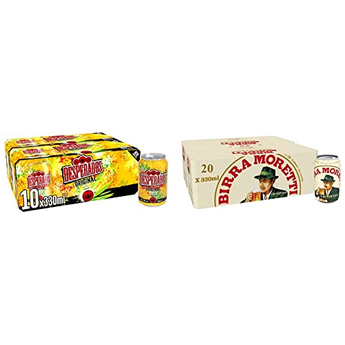 Desperados Tequila Lager Beer ...ager Beer, 330 ml (Pack of 20) - down 35.26% (£18.02) to £33.09 from £51.11