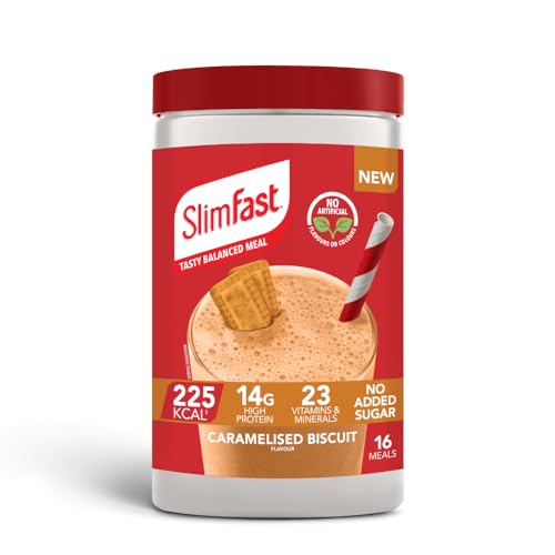 SlimFast Balanced Meal Shake, ...it Flavour, 16 Servings, 584 g - down 25.02% (£2.67) to £8.00 from £10.67