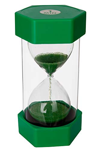 Playlearn Sand Timer, Green, 1 Minutes - down 47.09% (£8.00) to £8.99 from £16.99