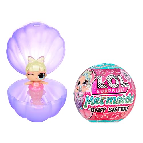 L.O.L. Surprise! Mermaids Baby..., For Kids Ages 4 and Up, Rosa - down 39.07% (£2.34) to £3.65 from £5.99