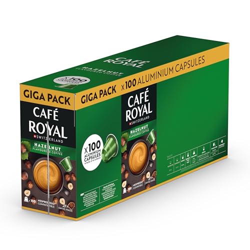 Café Royal Hazelnut - 100 Nespresso® Compatible Capsules - down 18.98% (£5.05) to £21.55 from £26.60