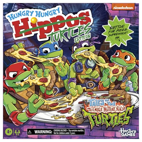 Hasbro Gaming Hungry Hungry Hi...ids, Family Fun for 2+ Players - down 32.41% (£5.51) to £11.49 from £17.00