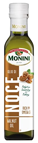 Monini Walnut Oil 250ml (Pack of 8) - down 9.97% (£1.43) to £12.92 from £14.35